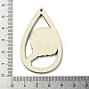 Wood Pendants WOOD-M012-02E-3