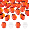 30pcs Self-Adhesive Acrylic Rhinestone Stickers FIND-FG0001-94C-1