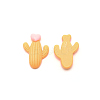 Opaque Resin Cabochons LS-RESI-WH0026-07A-1