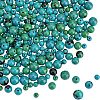 Olycraft 6 Strands 3 Style Synthetic Chrysocolla Beads Strands G-OC0002-78-1