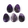 Natural Amethyst Pendants G-N349-08E-1