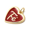 Brass Enamel Pendants KK-G554-04G-03-2