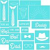 Self-Adhesive Silk Screen Printing Stencil DIY-WH0173-051-1