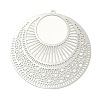 Non-Tarnish 304 Stainless Steel Filigree Pendants LS-STAS-K257-03P-2