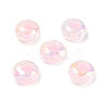 Electroplate Transpant Resin European Beads RE-CBAFF00-02C-1