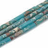 Chips Synthetic Aqua Terra Jasper Beads Strands X-G-S322-005A-1-1