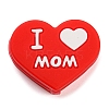 Father's Day Silicone Focal Beads LS-FIND-PW0005-12E-2