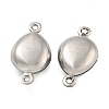 Non-Tarnish 304 Stainless Steel Connector Charms STAS-P360-01A-P-2