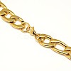 Fashionable 304 Stainless Steel Figaro Chain Necklaces for Men STAS-A028-N019-4