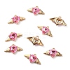Zinc Alloy Rhinestone Pendants ALRI-TAC0003-24J-1