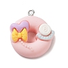 Opaque Resin Imitation Food Pendants CRES-M027-01C-1