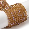 Electroplate Transparent Glass Beads Strands LS-EGLA-A035-T4mm-L17-1