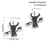 Halloween Cartoon Acrylic Ghost Dangle Earrings for Women QK1762-7-2