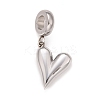 Non-Tarnish 304 Stainless Steel European Dangle Charms LS-STAS-I194-16P-2