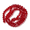 Transparent Glass Beads Strands EGLA-A039-T2mm-D-M-2