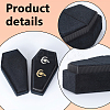 1Pc Halloween Theme Coffin Shaped Velvet Finger Ring Boxes VBOX-BBC0001-02-4