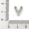 Brass Micro Pave Cubic Zirconia Slide Charms ZIRC-I068-08P-A-3