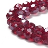 Transparent Glass Beads EGLA-A035-T8mm-B02-3