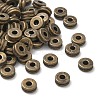 Tibetan Style Flat Round Alloy Spacers Beads LS-X-TIBEP-S293-070AB-LF-4