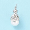 Shell Pearl Pendants KK-C004-10P-2
