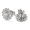 Non-Tarnish 304 Stainless Steel Stud Earrings LS-EJEW-B022-05P-2