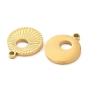 Ion Plating(IP) 316L Surgical Stainless Steel Charms LS-STAS-F302-04G-2