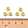 Brass Rhinestone Spacer Beads RB-A014-Z6mm-05G-3