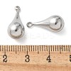 304 Stainless Steel Pendants X-STAS-U037-17P-3