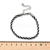 304 Stainless Steel Nylon Cord String Bracelets BJEW-Z124-01P-5