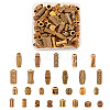 130Pcs 26 Style Plastic Beads KY-CD0001-01-1