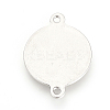 Tarnish Resistant 201 Stainless Steel Links connectors LS-STAS-Q207-20-2
