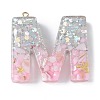 Resin Pendants RESI-B029-01P-M-1