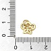 Brass Micro Pave Clear Cubic Zirconia Pendants LS-KK-U005-01A-G-3