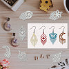 Tassel Earring Theme Carbon Steel Cutting Dies Stencils DIY-WH0309-1948-4