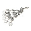 Tibetan Style Alloy Pendants X-FIND-M052-08AS-NR-2