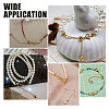 4Pcs 2 Colors Alloy & Brass Chain Extender with Cubic Zirconia FIND-PH0017-99-6