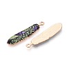 Alloy Enamel Pendants FIND-G078-34G-05-3