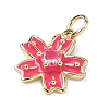 Brass Pave Clear Cubic Zirconia Pendants LS-KK-H255-06G-04-2