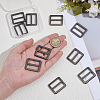 10Pcs Alloy Rectangle Buckles FIND-CY0001-97B-3