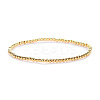 Synthetic Non-magnetic Hematite Beaded Stretch Bracelets for Men Women YP2747-1-1