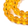 Transparent Glass Beads Strands X-GLAA-T032-T8mm-11-2