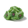 Resin Imitation Coral Ornaments DJEW-G026-10B-1