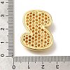 Brass Cubic Zirconia Pendants KK-M295-13G-Z-3