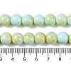 Baking Paint Glass Bead Strands GLAA-H031-01C-08-5