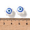 White Base Blue Evil Eye Hand Painted Ceramic Porcelain Beads PR-CBA3F2D-04D-3