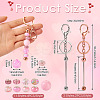 Valentine's Day DIY Beadable Keychain Making Kit DIY-TA0006-66-3