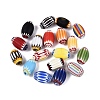 Handmade Millefiori Glass Barrel Beads LA-N002-04-2