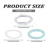 1 Set Acrylic Finger Rings for Women RJEW-LP0008-18B-3