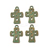 Tibetan Style Alloy Pendants FIND-I073-01L-1