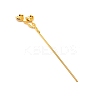 Alloy Hair Stick Findings FIND-WH0092-57G-2